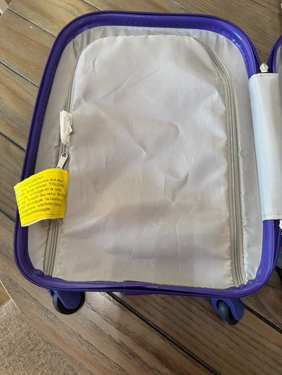 Pottery Barn Kids Girls Mackenzie Unicorn Hard Sided Spinner Travel Suit Case. - Picture 11 of 16